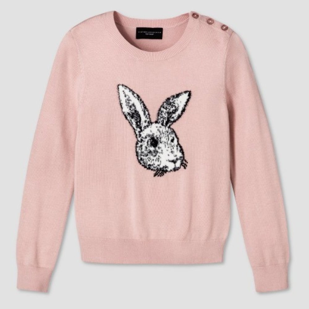 Victoria Beckham Pink Spring Sweater XL